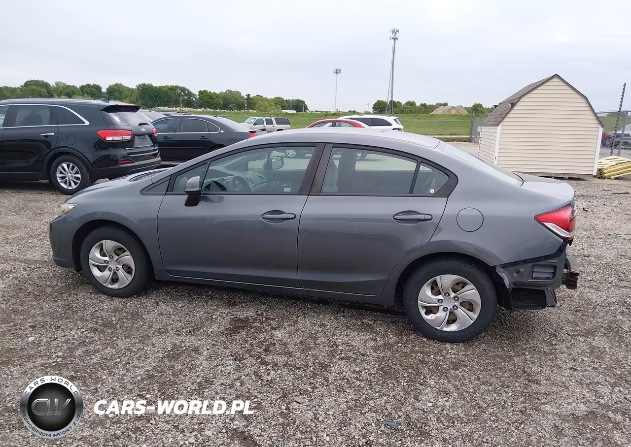 2013 Honda Civic Lx VIN:19XFB2F59DE073545 - 15