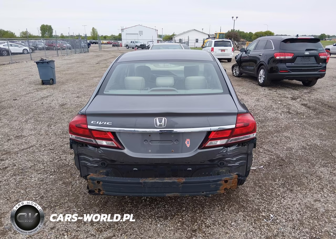 2013 Honda Civic Lx VIN:19XFB2F59DE073545 - 17
