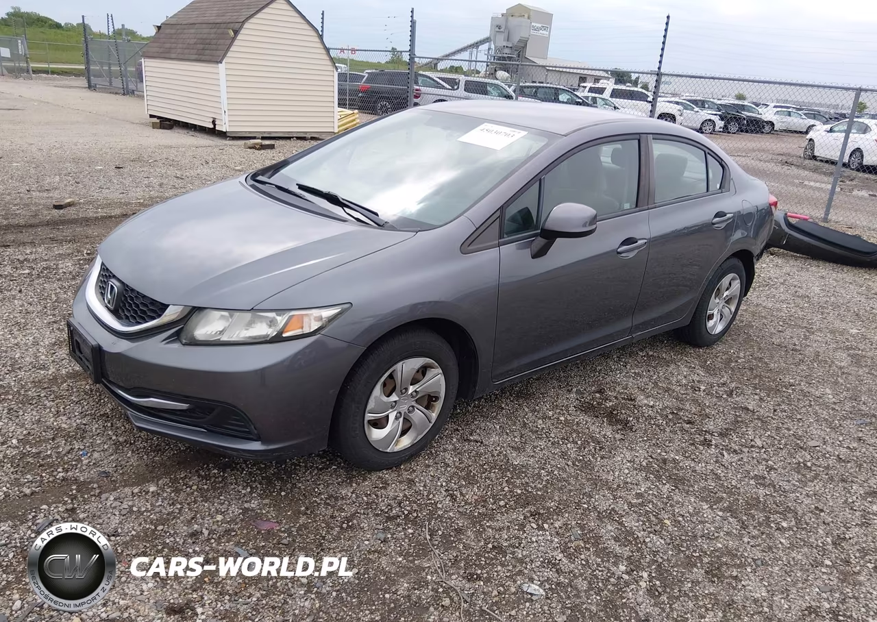 2013 Honda Civic Lx VIN:19XFB2F59DE073545 - 2
