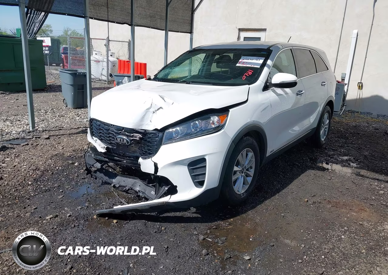 2019 Kia Sorento 3.3L Lx VIN:5XYPGDA58KG480894 - 2