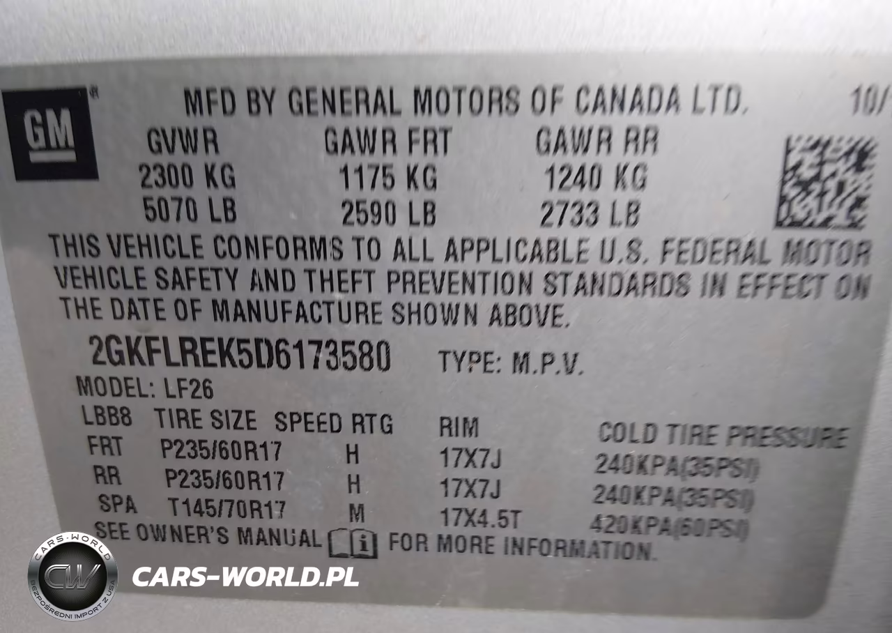 2013 GMC Terrain Sle-1 VIN:2GKFLREK5D6173580 - 9