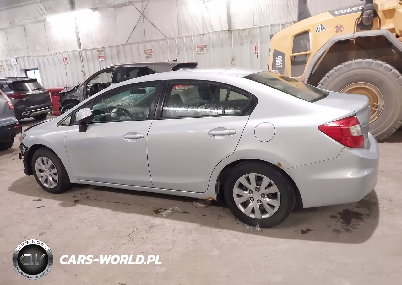 2012 Honda Civic Lx VIN:2HGFB2F53CH516180 - 14