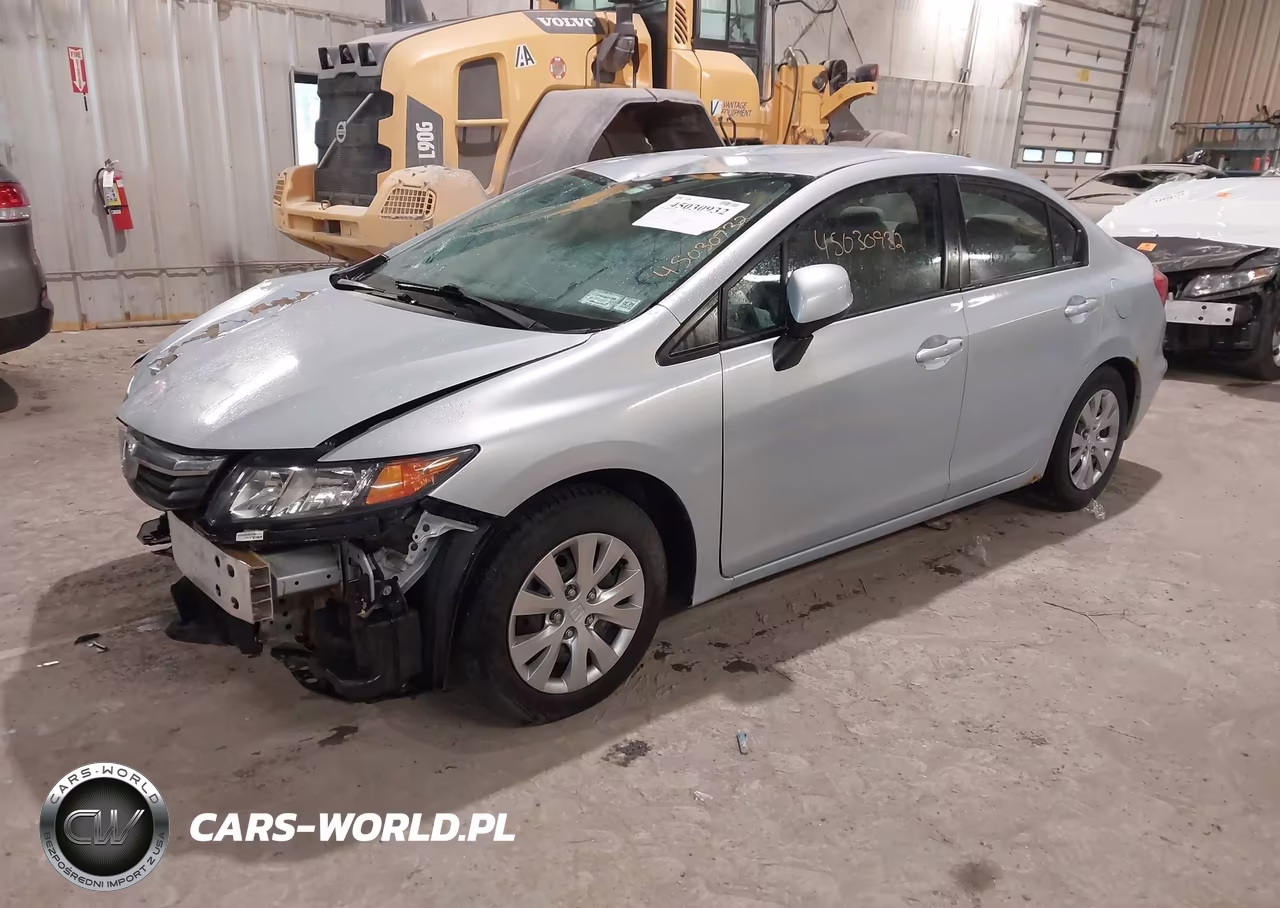 2012 Honda Civic Lx VIN:2HGFB2F53CH516180 - 2
