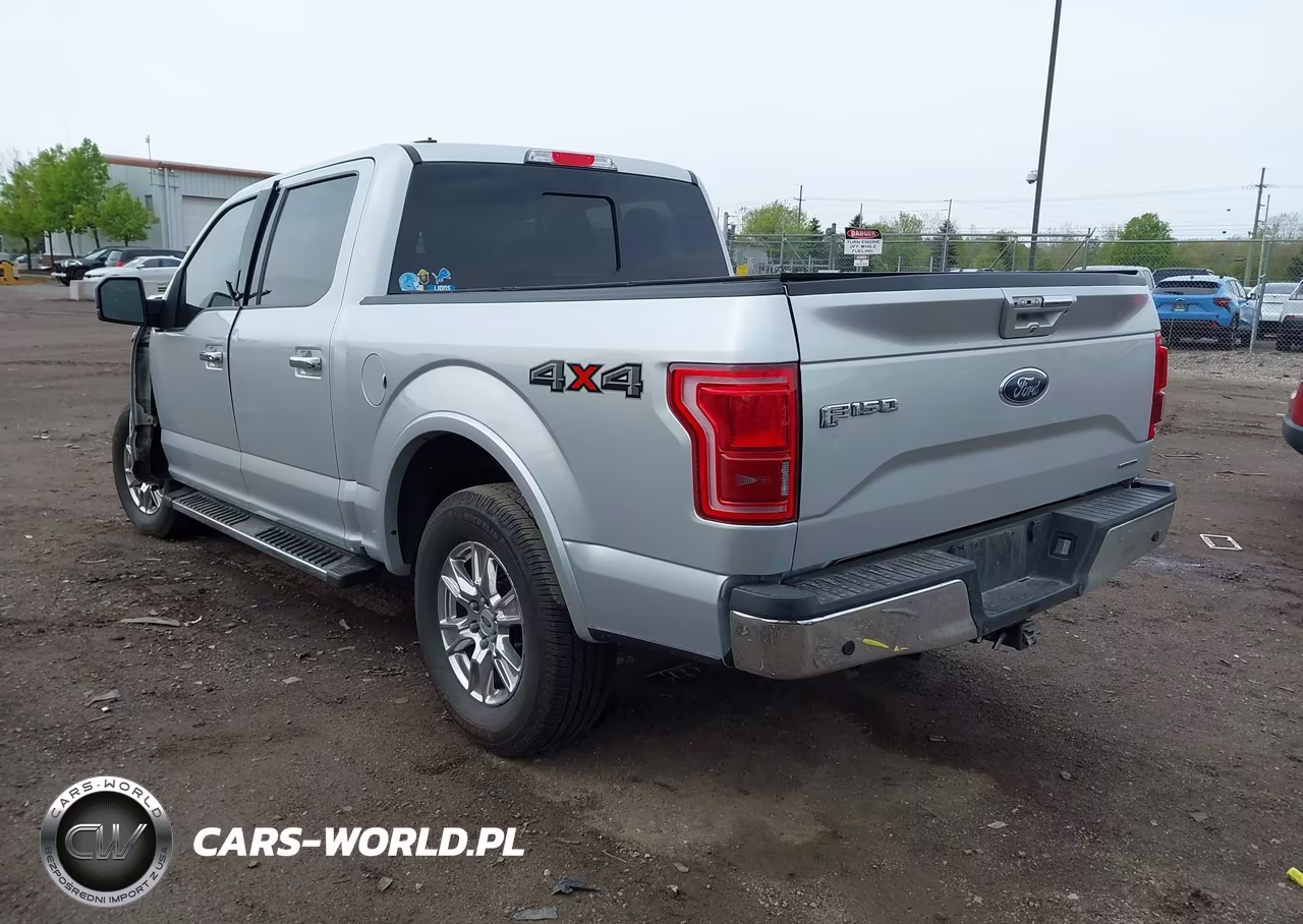 2015 Ford F-150 Lariat VIN:1FTEW1EF4FFB89765 - 3