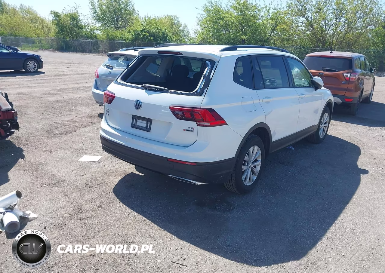 2018 Volkswagen Tiguan 2.0T S VIN:3VV0B7AX4JM131639 - 4