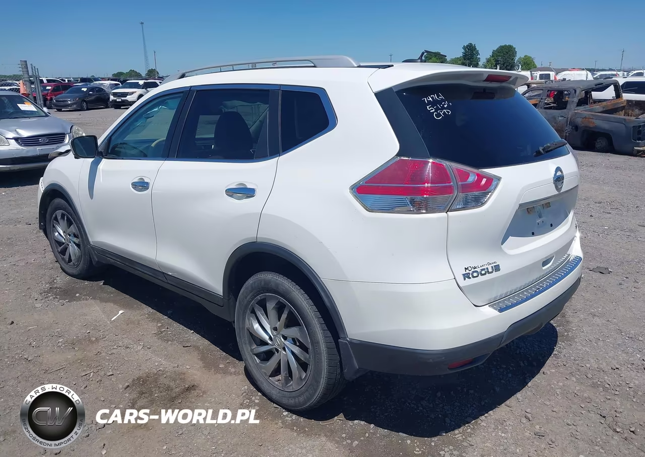 2014 Nissan Rogue Sl VIN:5N1AT2MT9EC767214 - 3