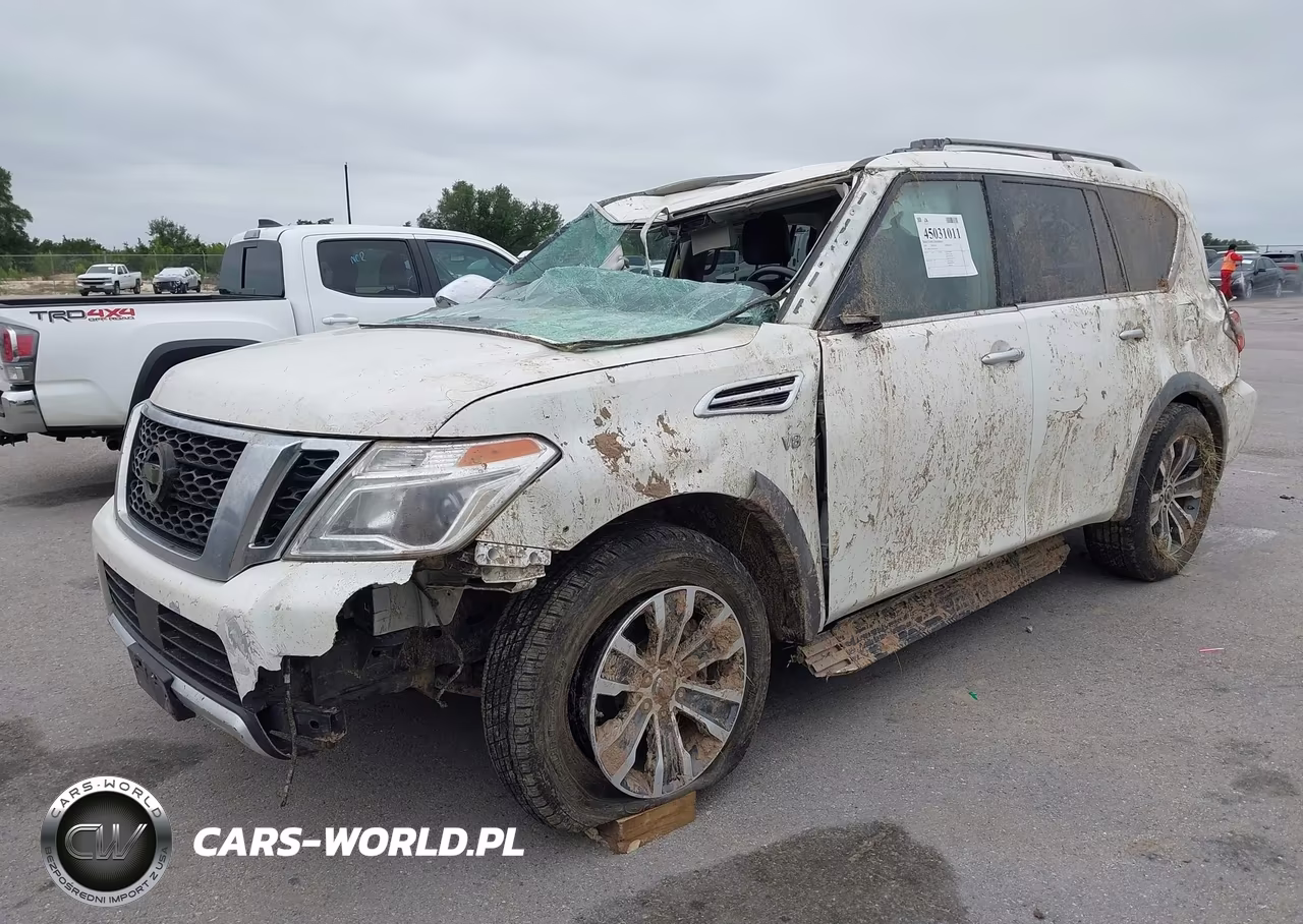 2018 Nissan Armada Sl VIN:JN8AY2ND3J9053166 - 2