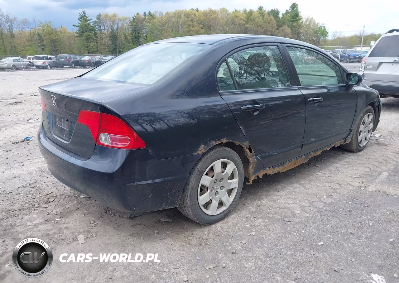 2008 Honda Civic Lx VIN:2HGFA15528H331513 - 4