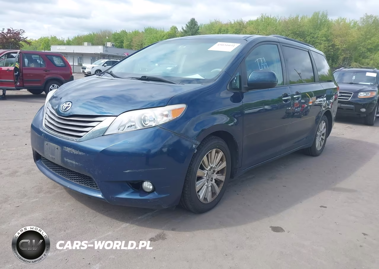 2011 Toyota Sienna Xle VIN:5TDDK3DC5BS020293 - 2