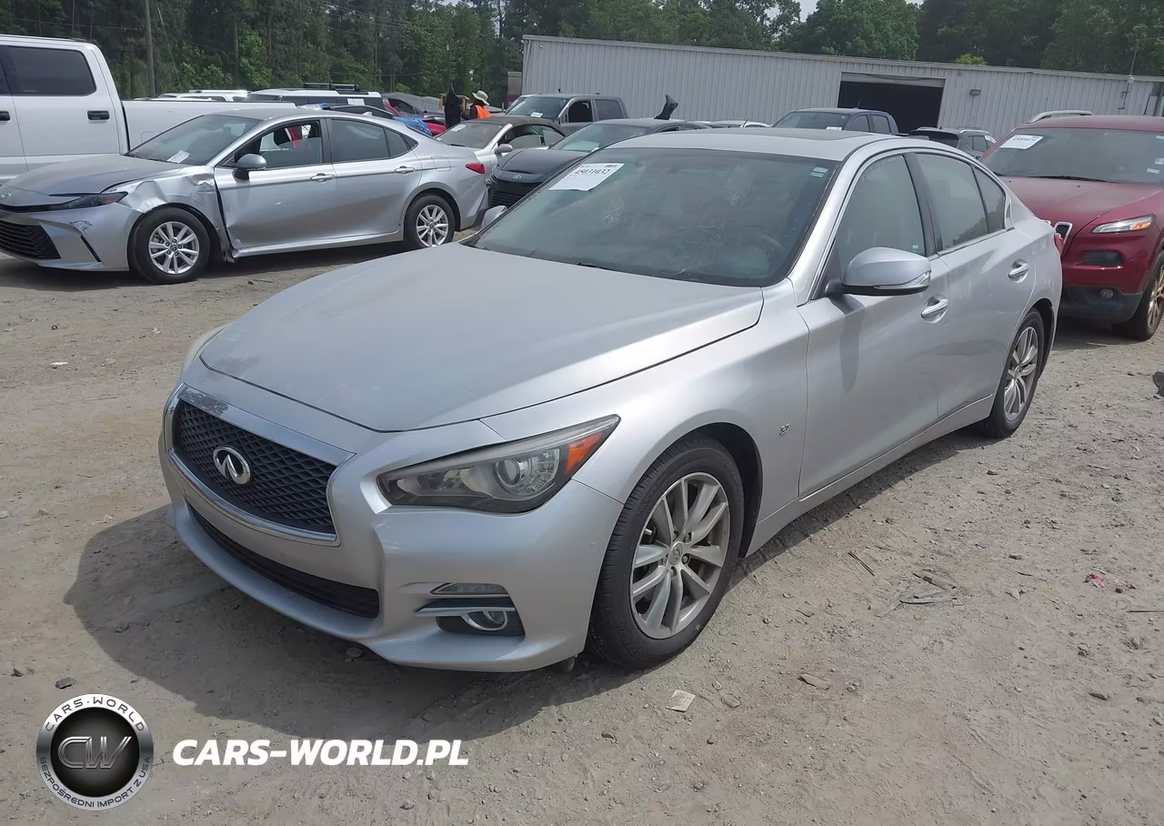 2014 Infiniti Q50 Premium VIN:JN1BV7AP7EM690587 - 2