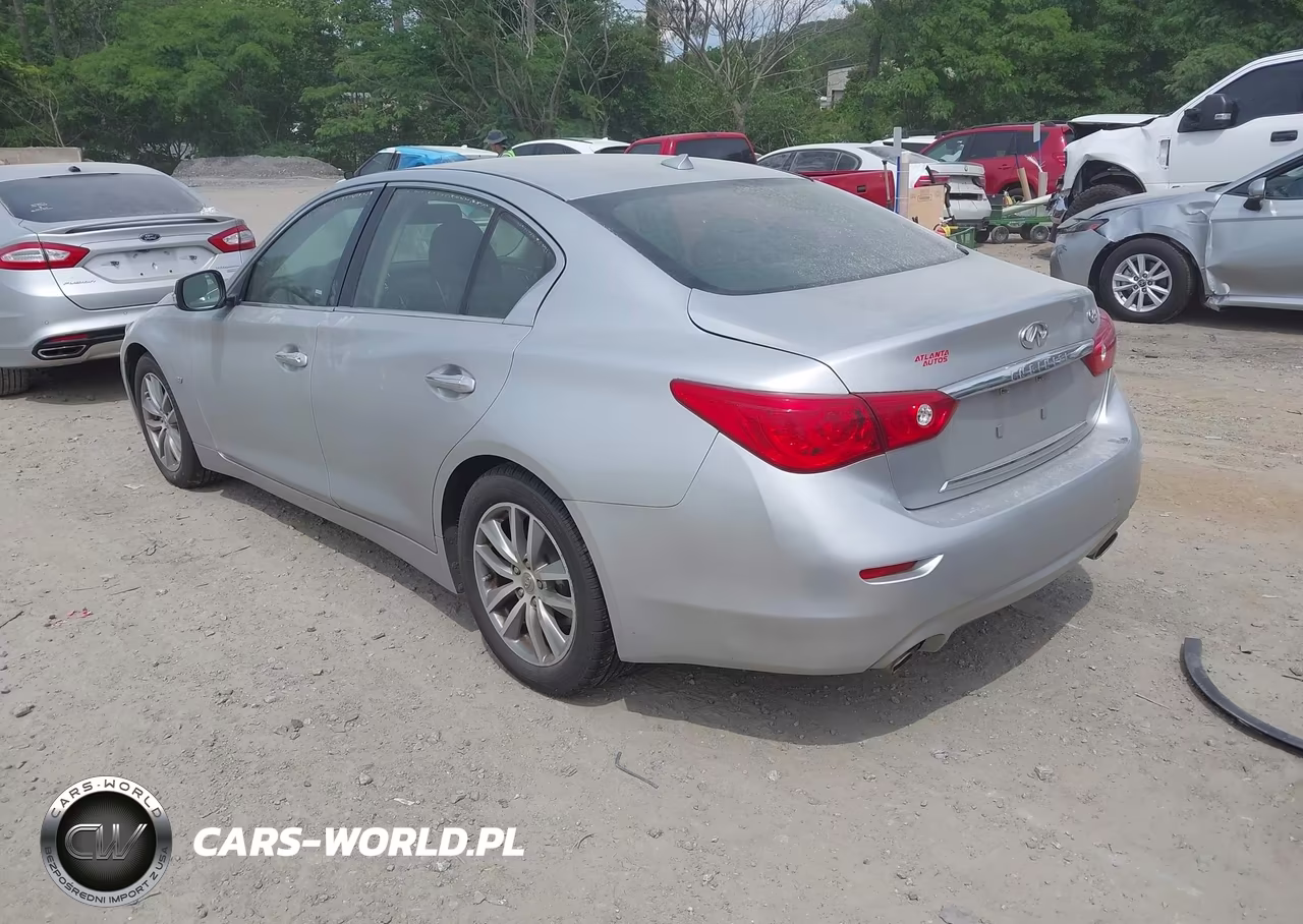 2014 Infiniti Q50 Premium VIN:JN1BV7AP7EM690587 - 3