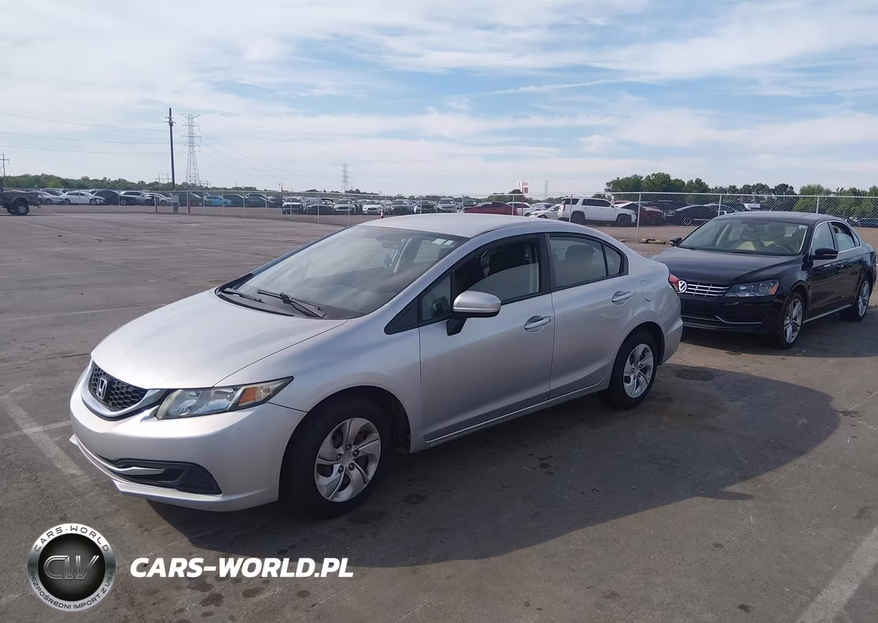 2014 Honda Civic Lx VIN:2HGFB2F59EH551213 - 2