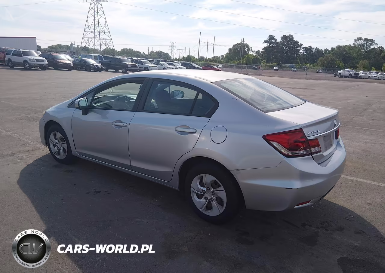 2014 Honda Civic Lx VIN:2HGFB2F59EH551213 - 3