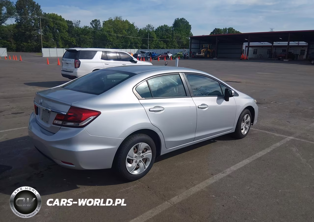 2014 Honda Civic Lx VIN:2HGFB2F59EH551213 - 4
