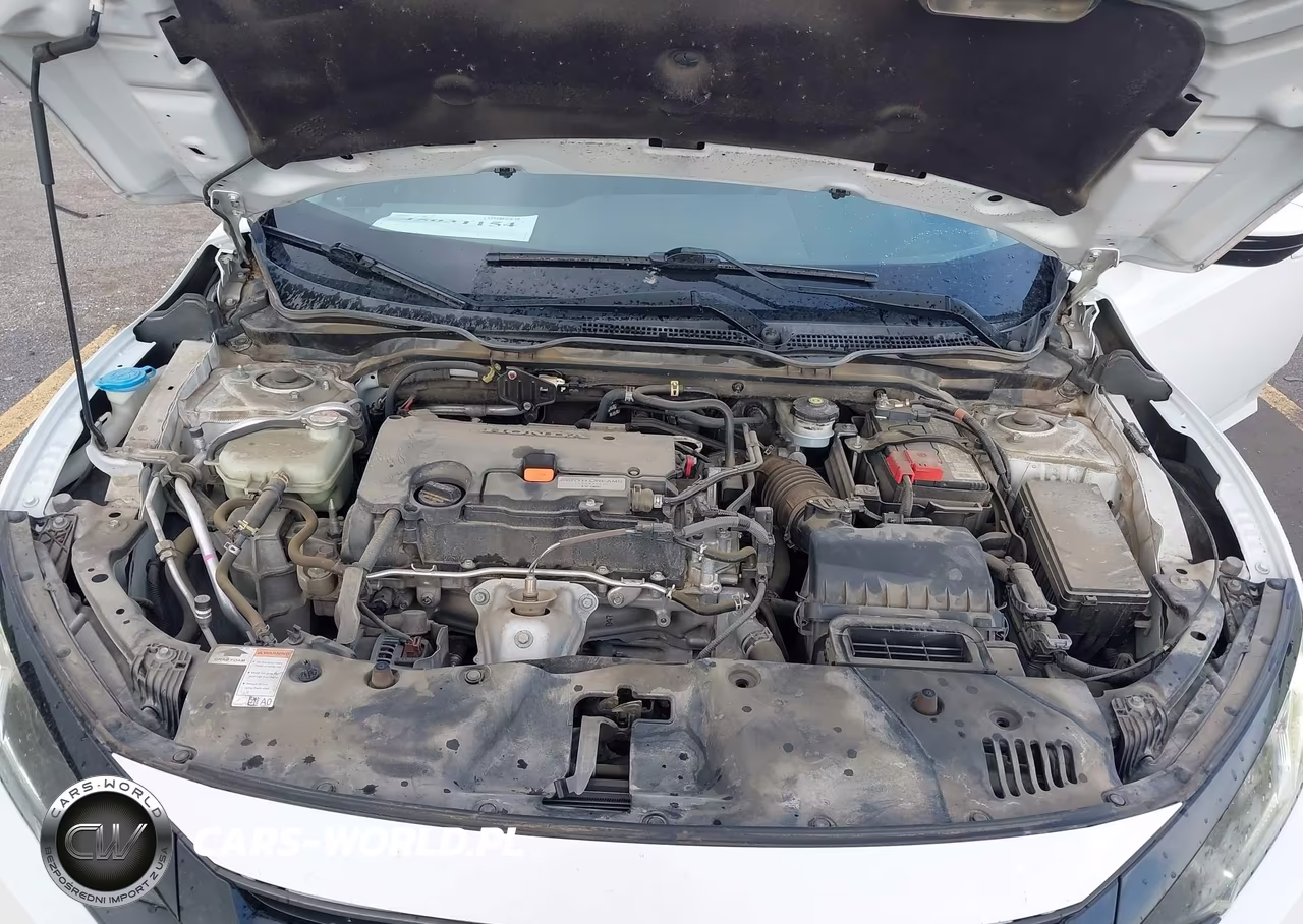 2019 Honda Civic Lx VIN:19XFC2F66KE006744 - 10