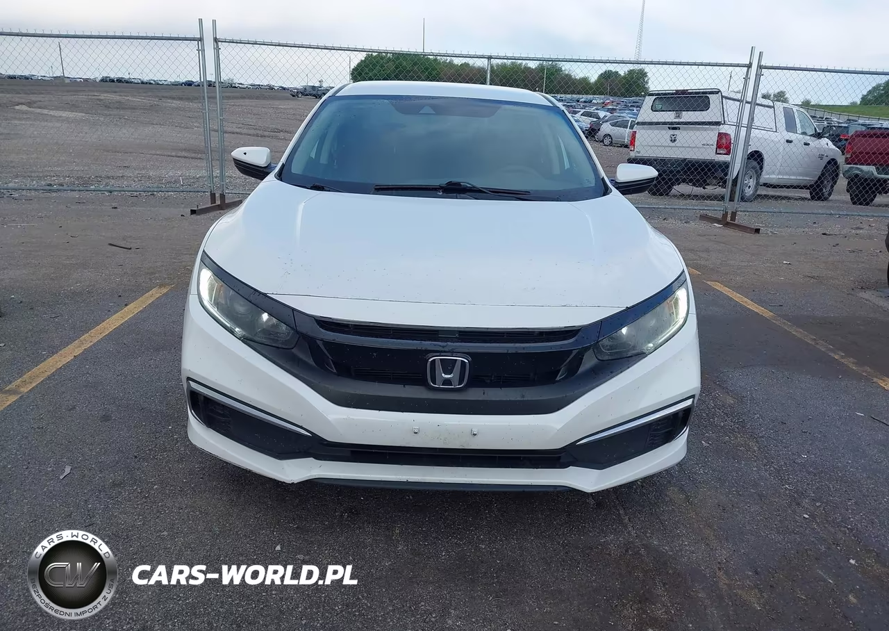 2019 Honda Civic Lx VIN:19XFC2F66KE006744 - 12