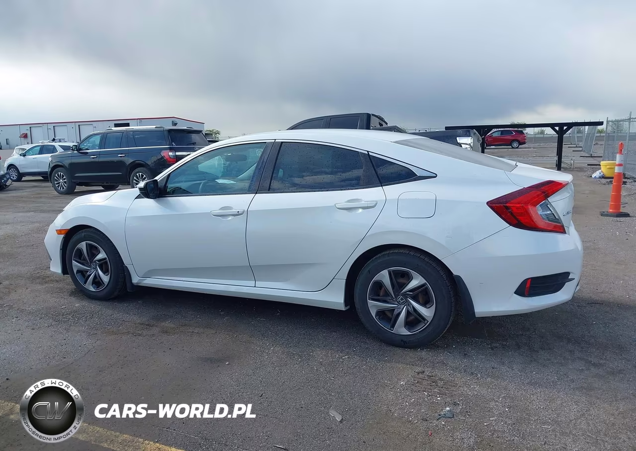 2019 Honda Civic Lx VIN:19XFC2F66KE006744 - 14