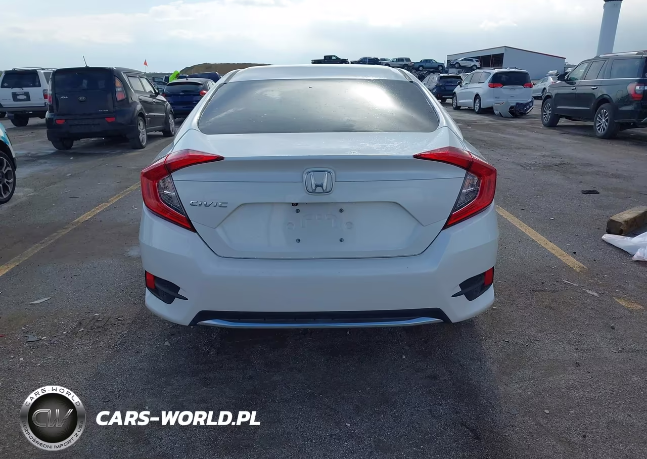 2019 Honda Civic Lx VIN:19XFC2F66KE006744 - 16