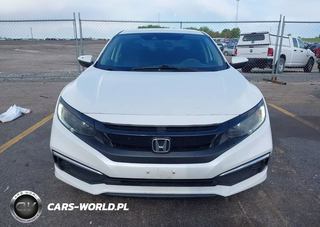 2019 Honda Civic Lx VIN:19XFC2F66KE006744 - 6