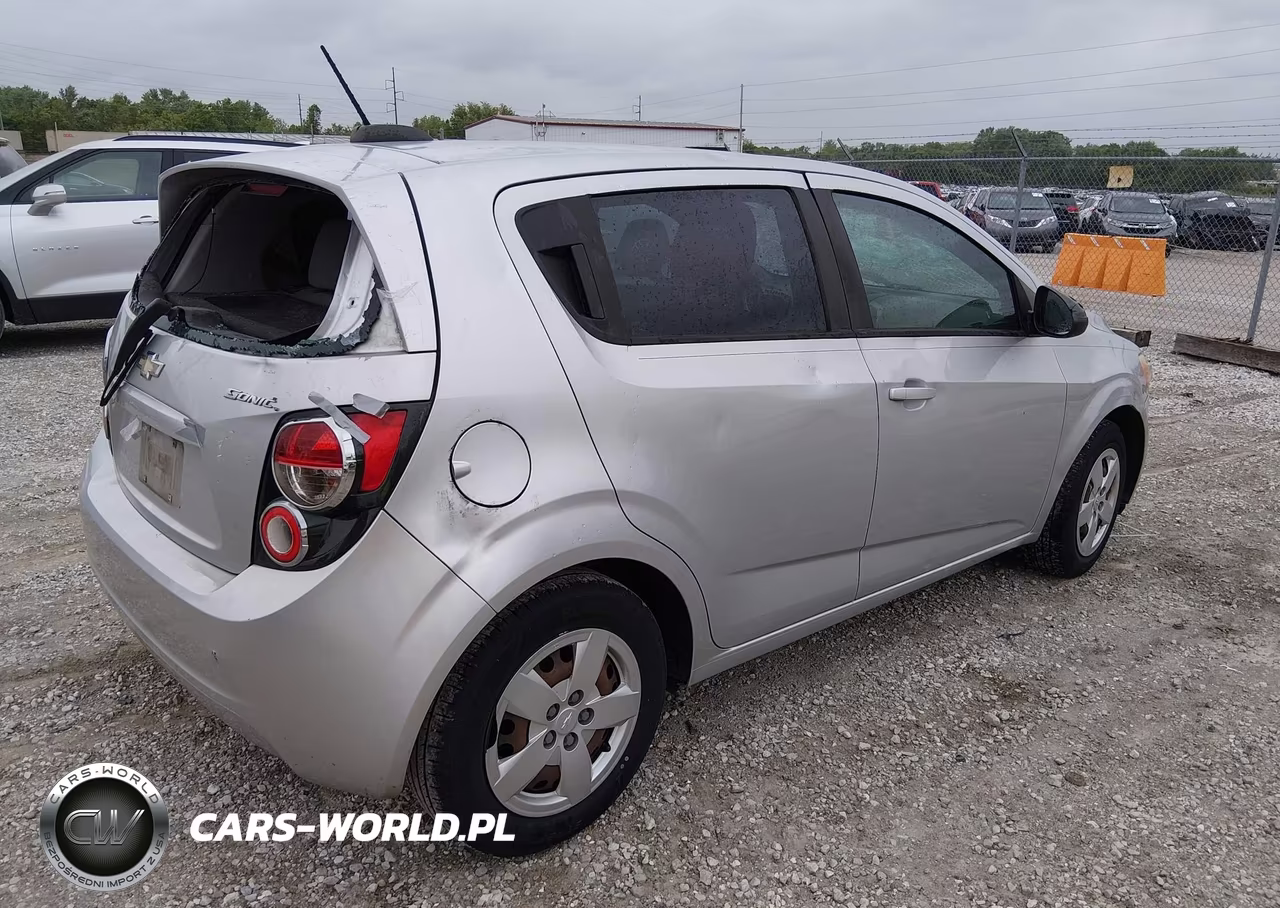 2015 Chevrolet Sonic Ls Manual VIN:1G1JB6SH6F4150581 - 4