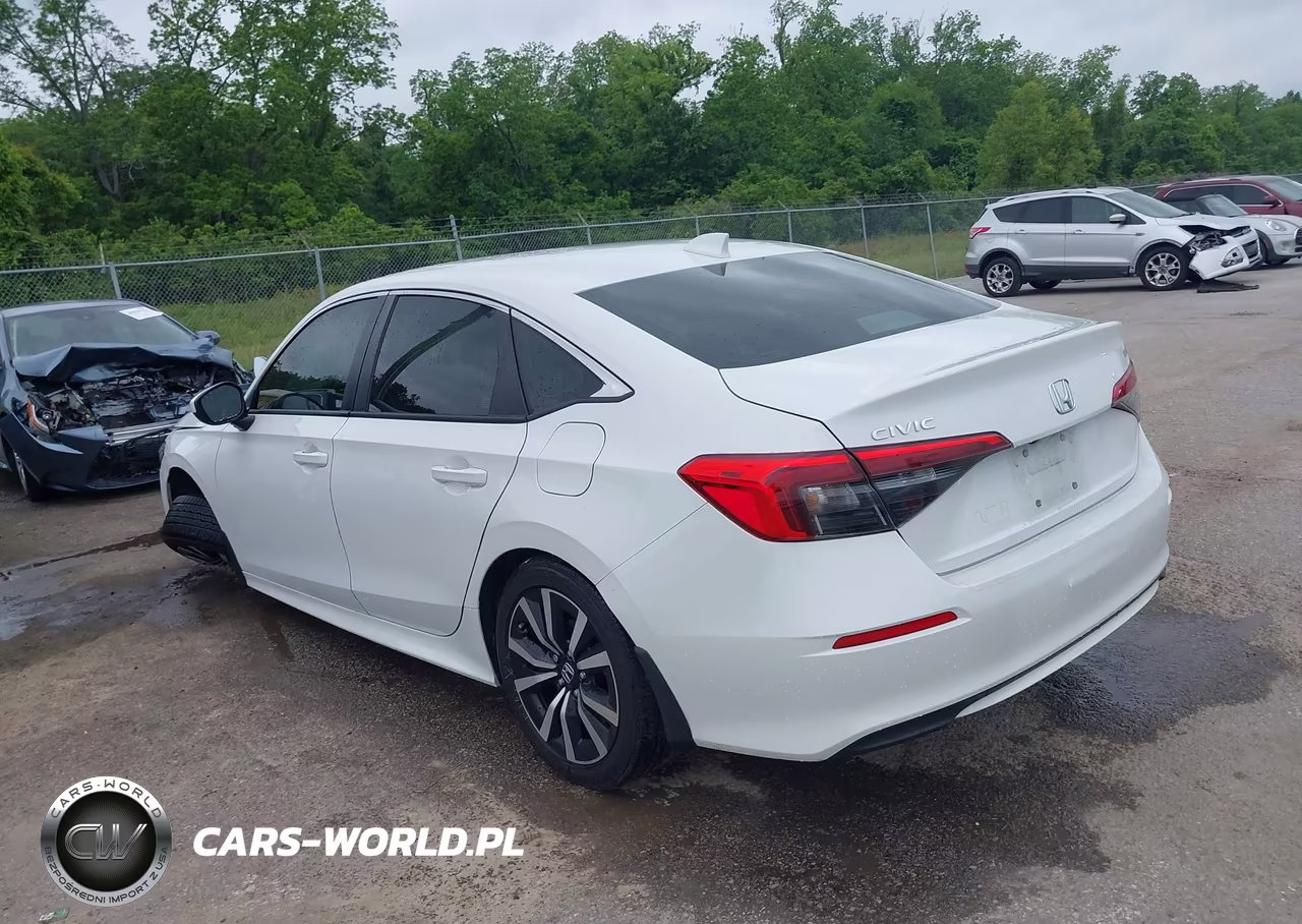 2024 Honda Civic Ex VIN:2HGFE1F78RH307674 - 3
