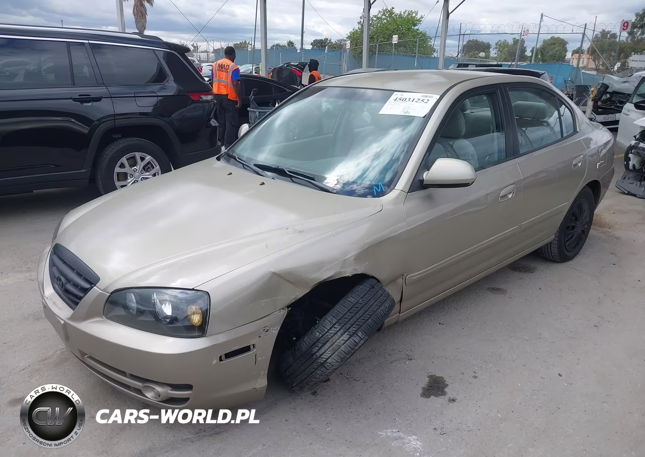 2005 Hyundai Elantra Gls-Gt VIN:KMHDN46D55U106699 - 2