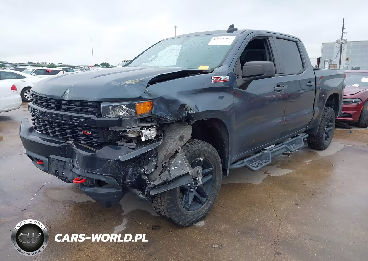 2020 Chevrolet Silverado 1500 4Wd Short Bed Custom Trail Boss VIN:3GCPYCEF1LG420372 - 2