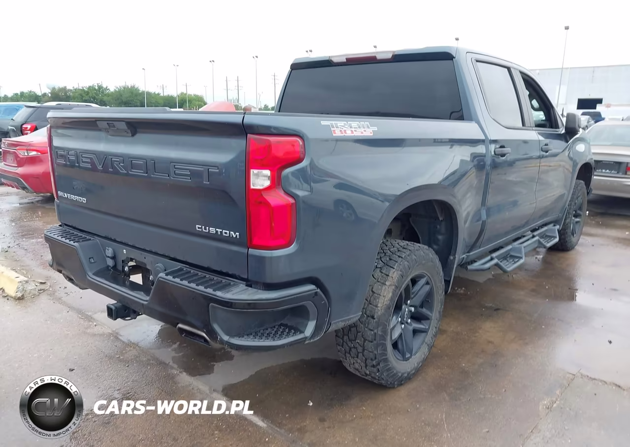 2020 Chevrolet Silverado 1500 4Wd Short Bed Custom Trail Boss VIN:3GCPYCEF1LG420372 - 4