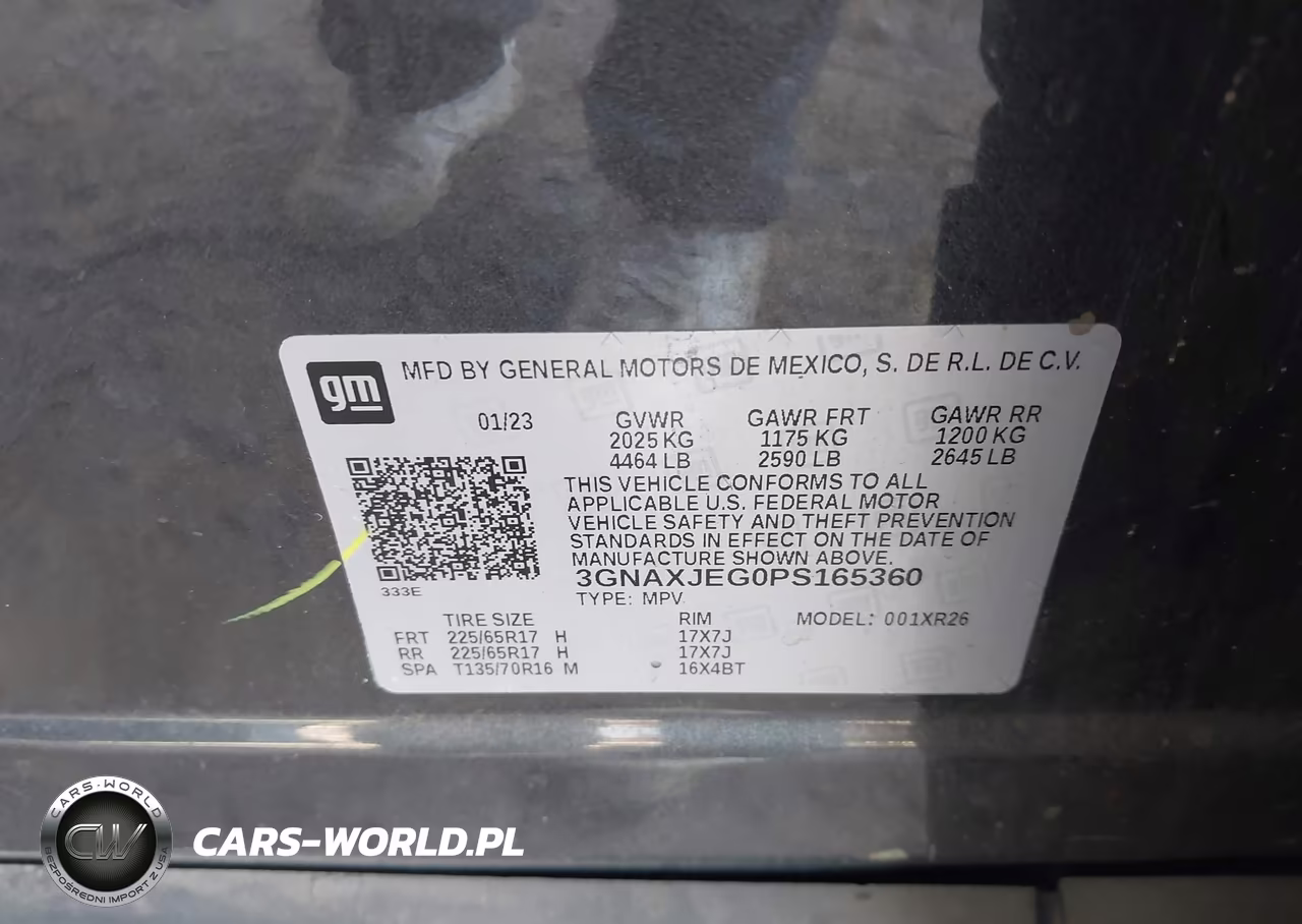2023 Chevrolet Equinox Fwd 2Fl VIN:3GNAXJEG0PS165360 - 9