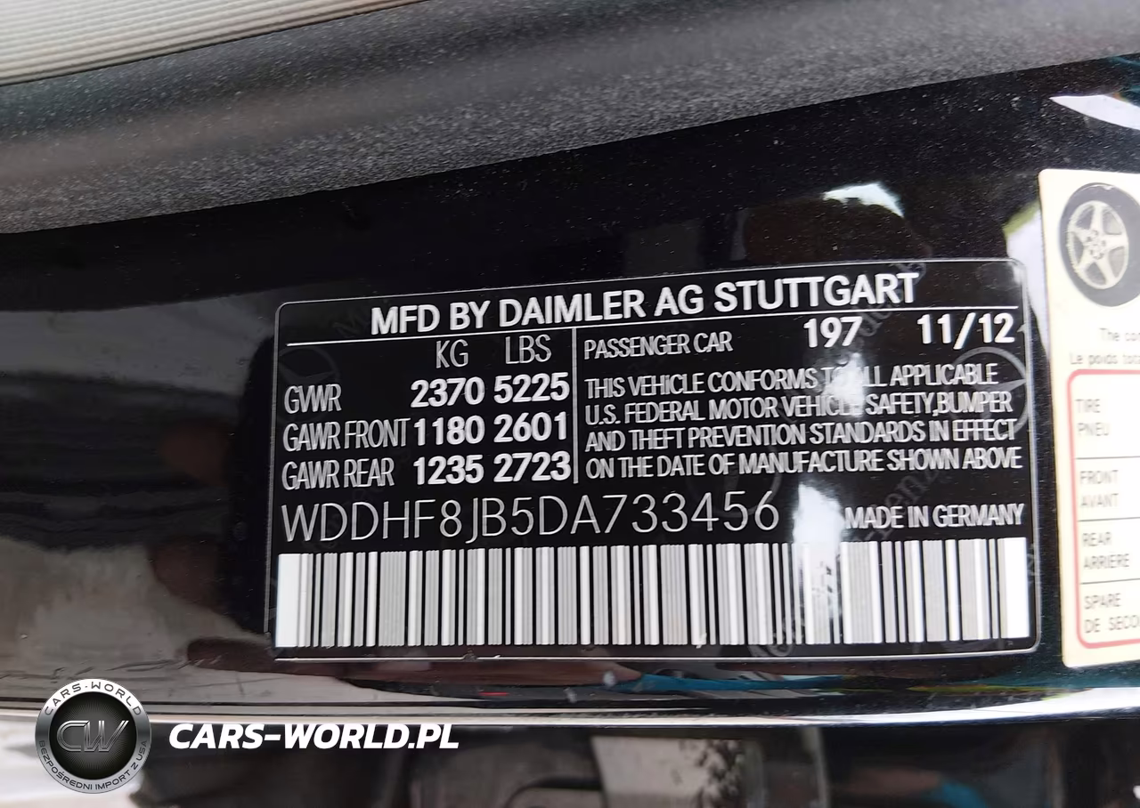 2013 Mercedes-Benz E 350 4Matic VIN:WDDHF8JB5DA733456 - 9