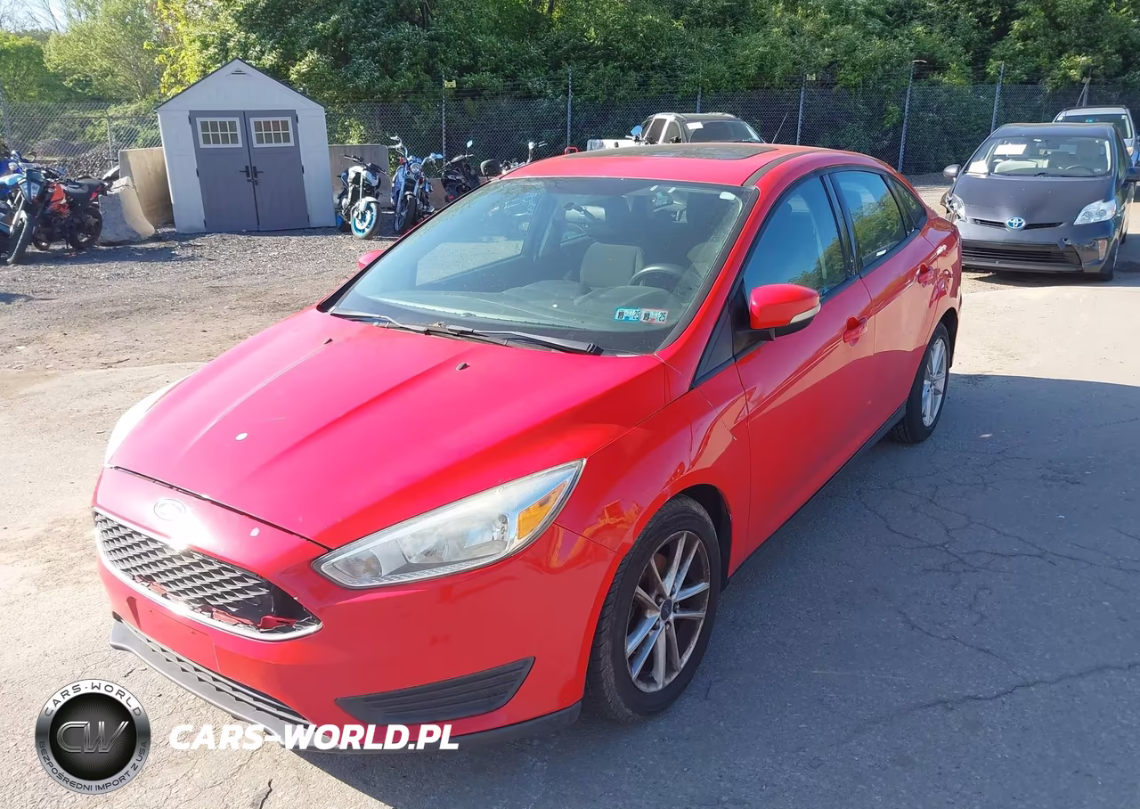 2015 Ford Focus Se VIN:1FADP3F21FL316723 - 2