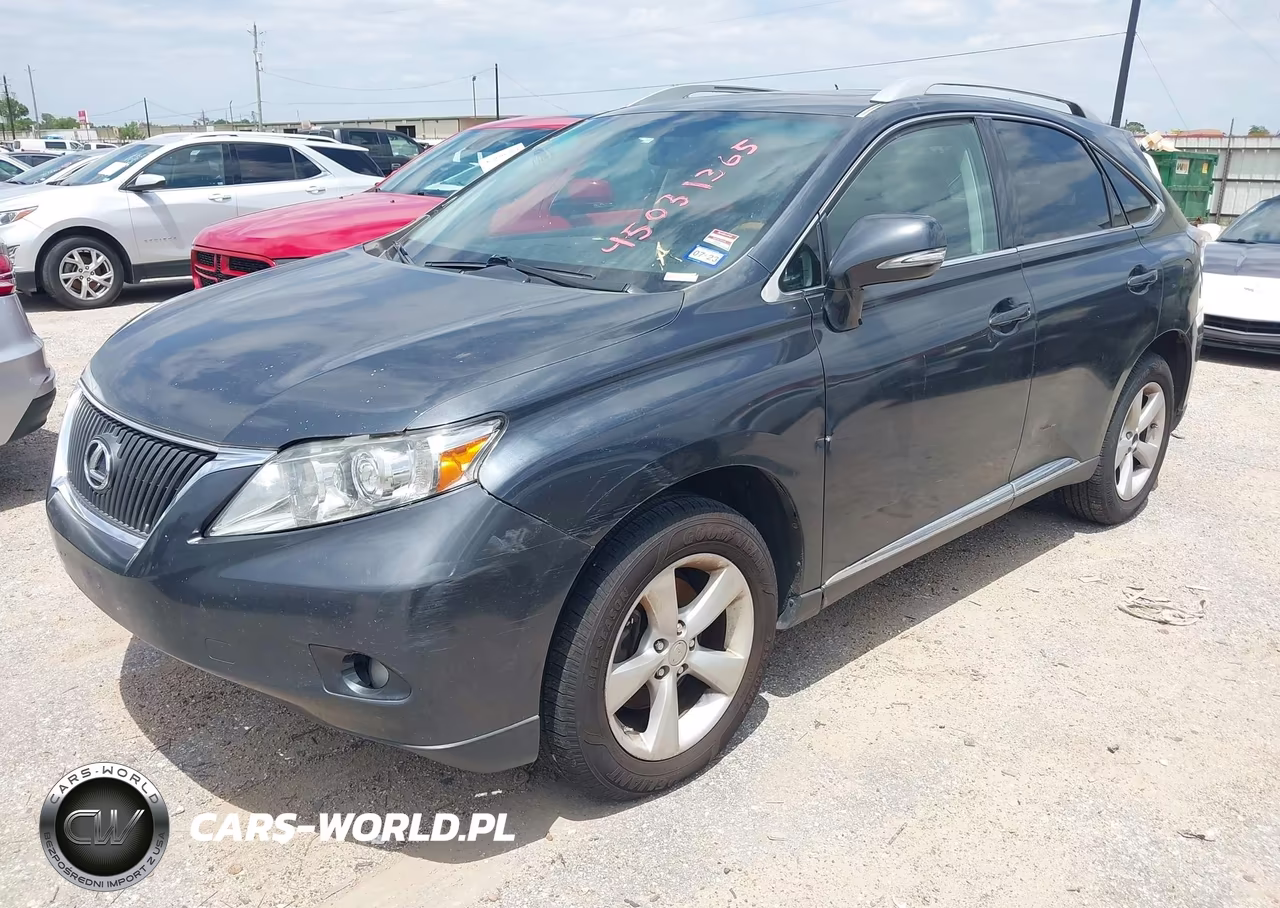 2010 Lexus Rx 350 VIN:2T2BK1BA3AC053440 - 2
