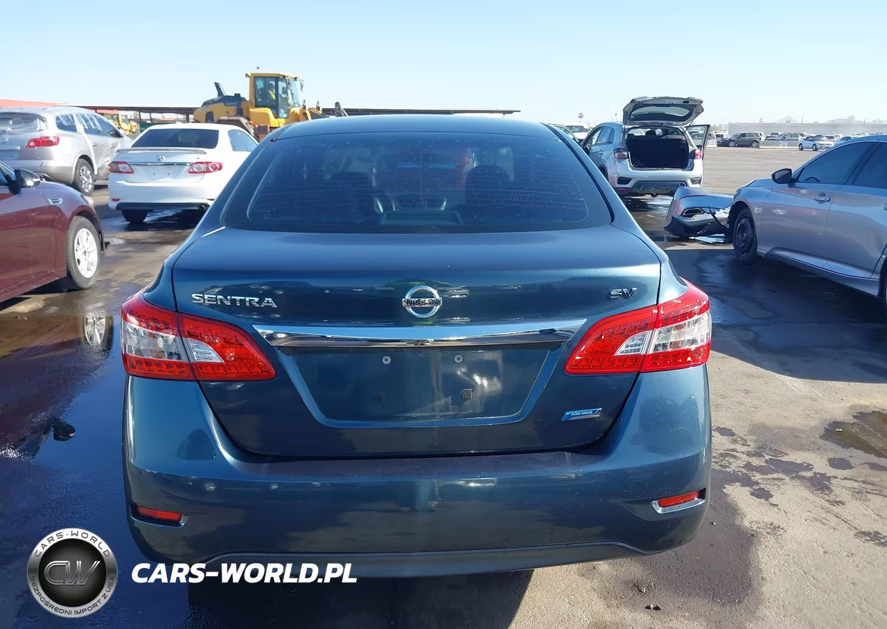 2014 Nissan Sentra Sv VIN:3N1AB7AP6EL656140 - 17