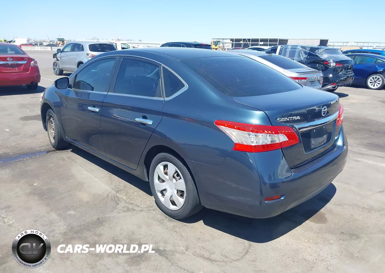 2014 Nissan Sentra Sv VIN:3N1AB7AP6EL656140 - 3