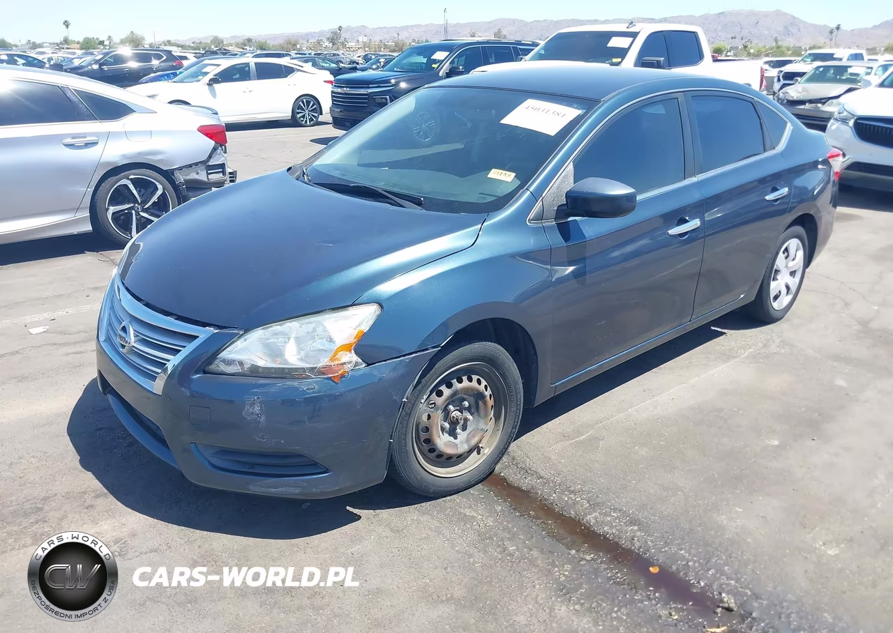 2014 Nissan Sentra Sv VIN:3N1AB7AP6EL656140 - 6