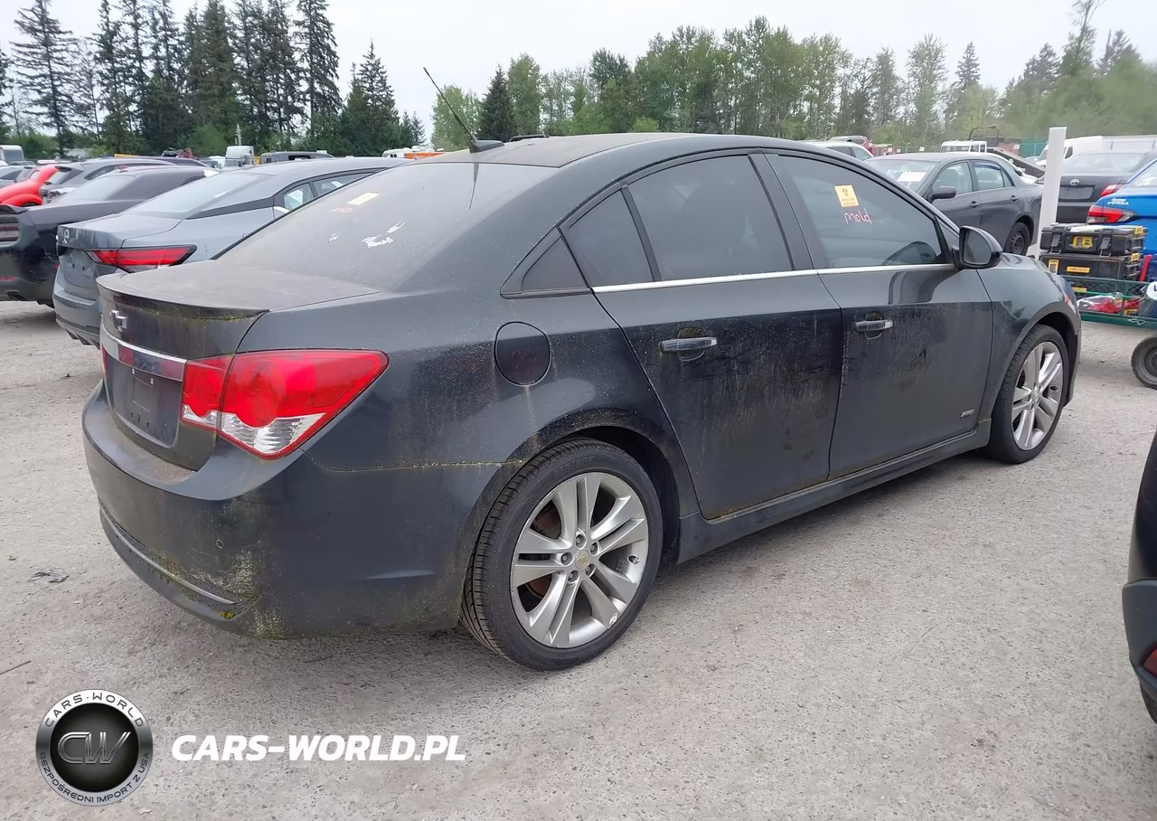 2011 Chevrolet Cruze Ltz VIN:1G1PH5S96B7235747 - 4
