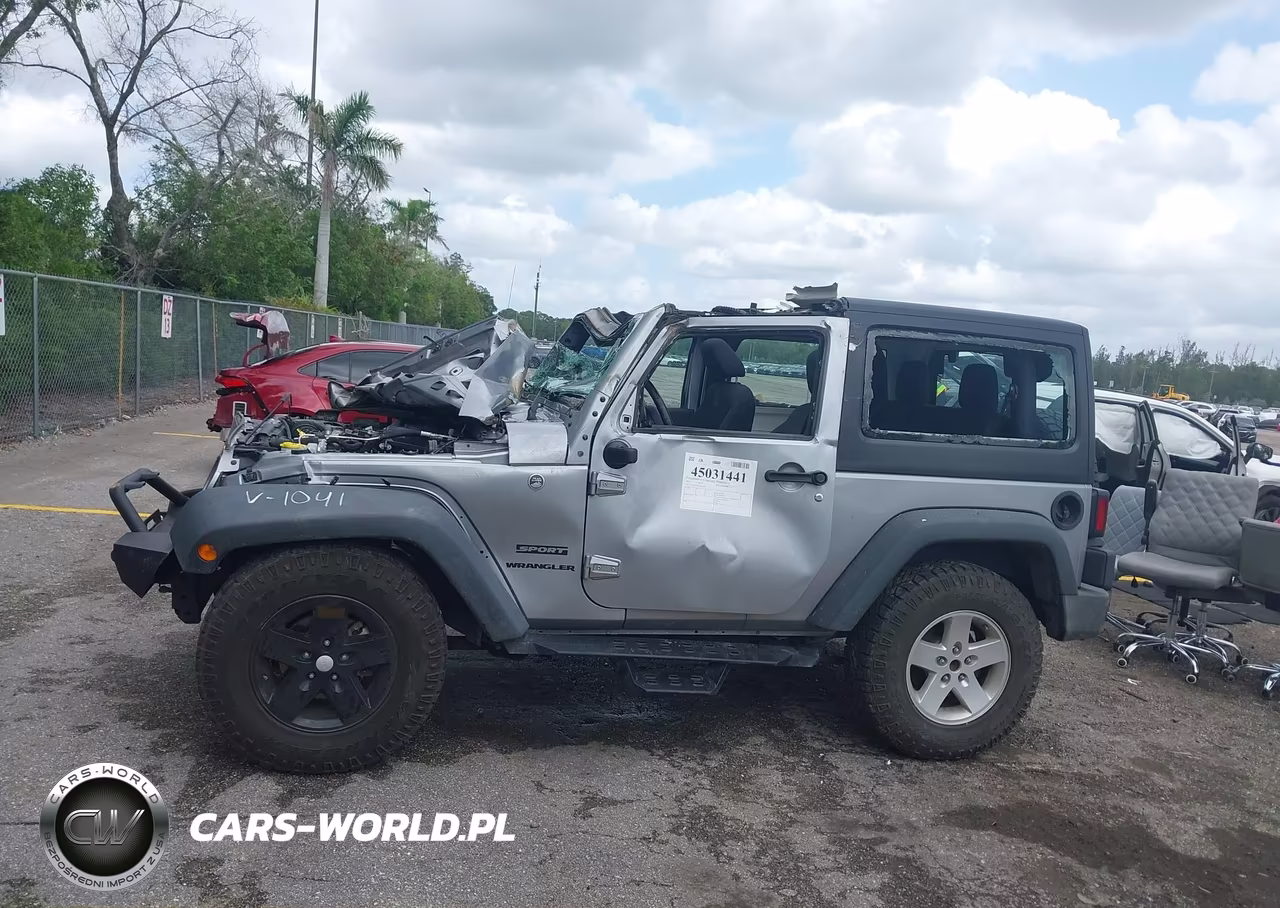 2017 Jeep Wrangler Sport 4X4 VIN:1C4GJWAG9HL601041 - 14