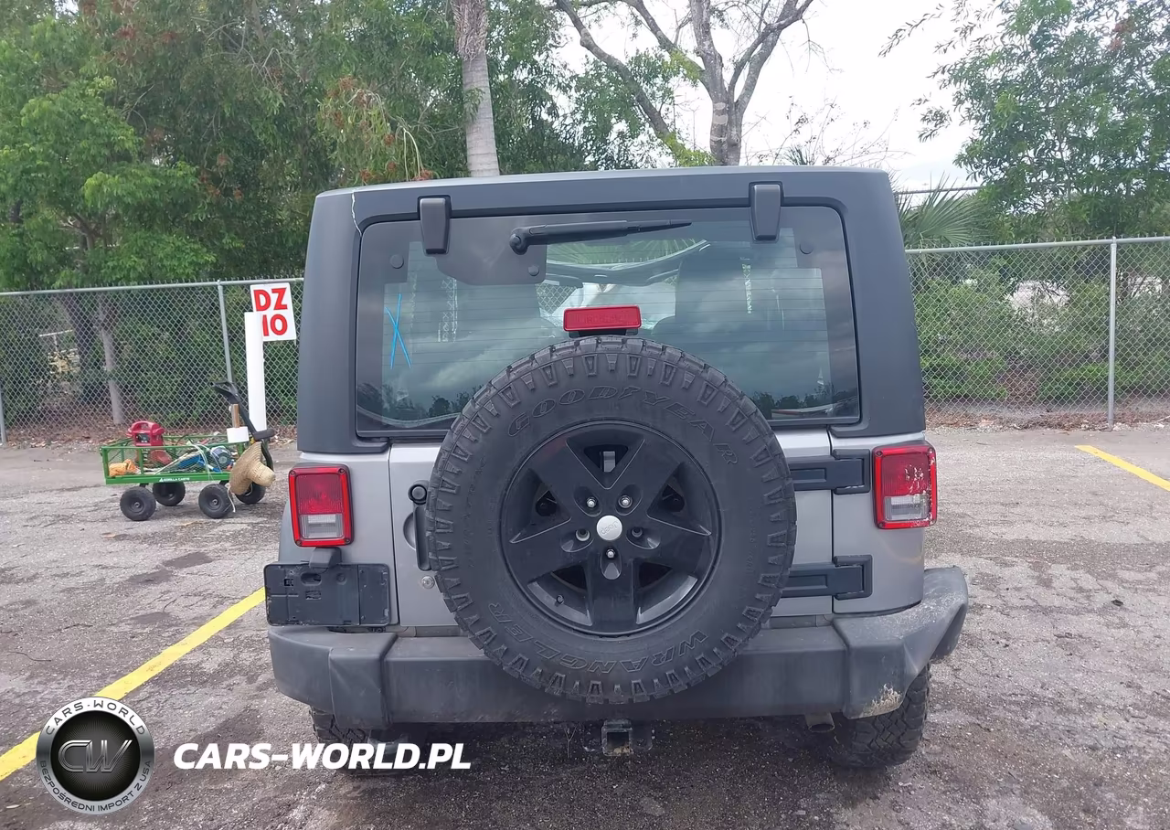 2017 Jeep Wrangler Sport 4X4 VIN:1C4GJWAG9HL601041 - 16