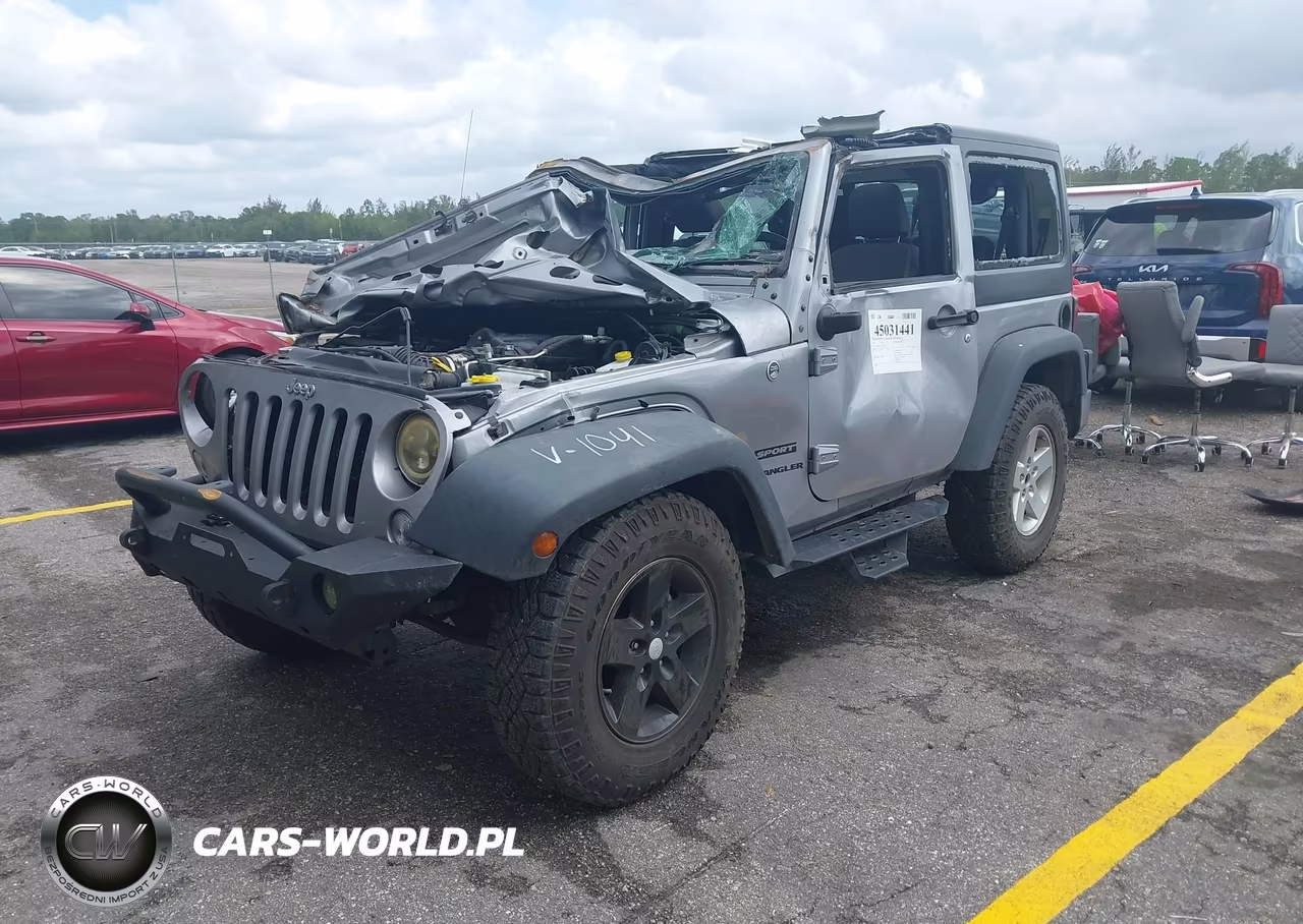 2017 Jeep Wrangler Sport 4X4 VIN:1C4GJWAG9HL601041 - 2