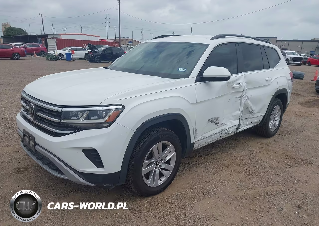 2021 Volkswagen Atlas 2.0T S VIN:1V2AP2CAXMC502193 - 2