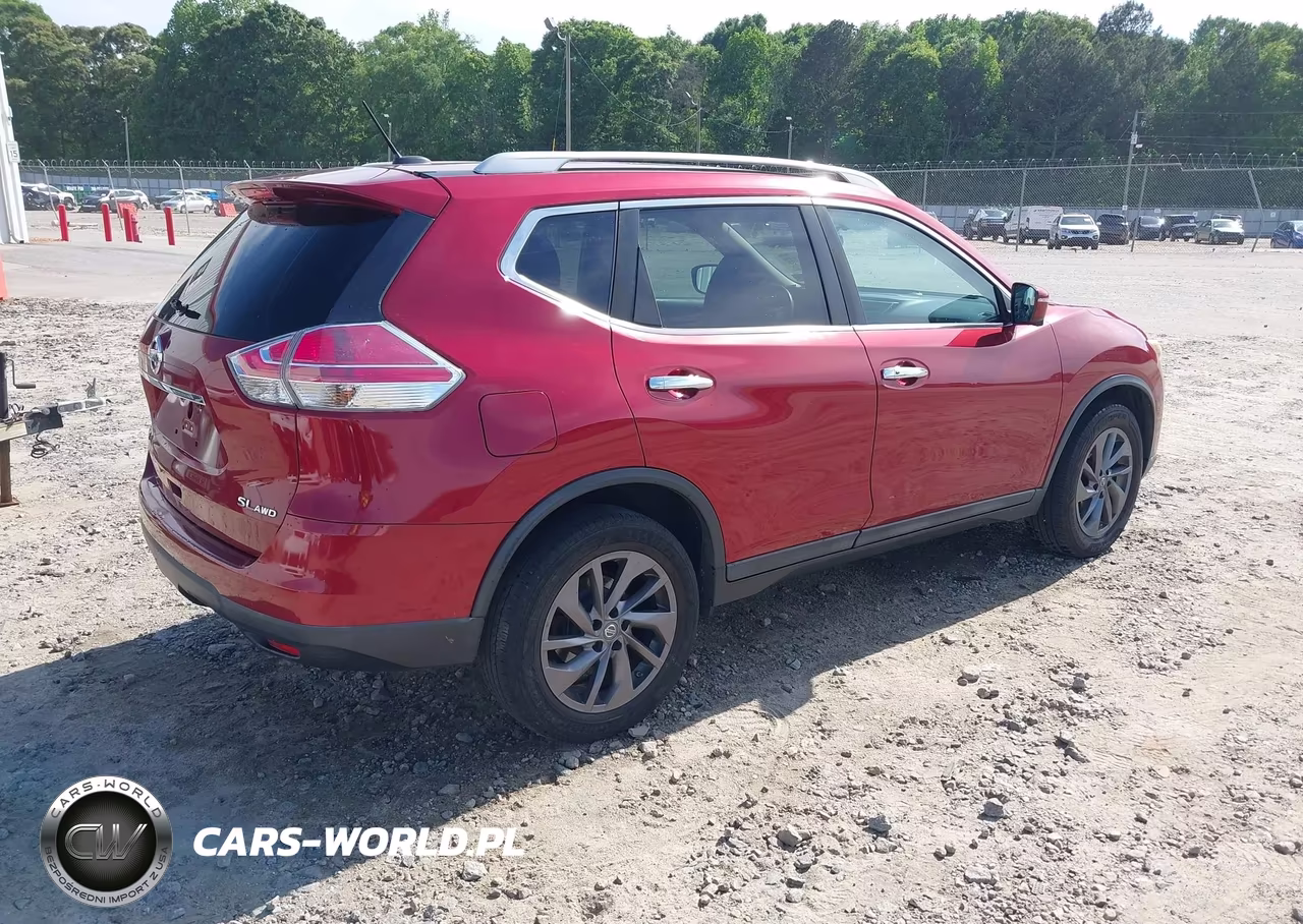 2016 Nissan Rogue Sl VIN:5N1AT2MV1GC786425 - 4