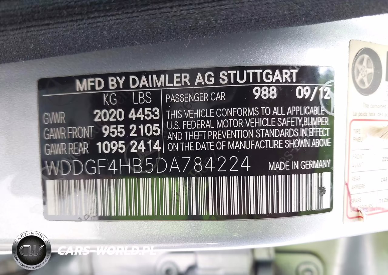 2013 Mercedes-Benz C 250 Sport VIN:WDDGF4HB5DA784224 - 9