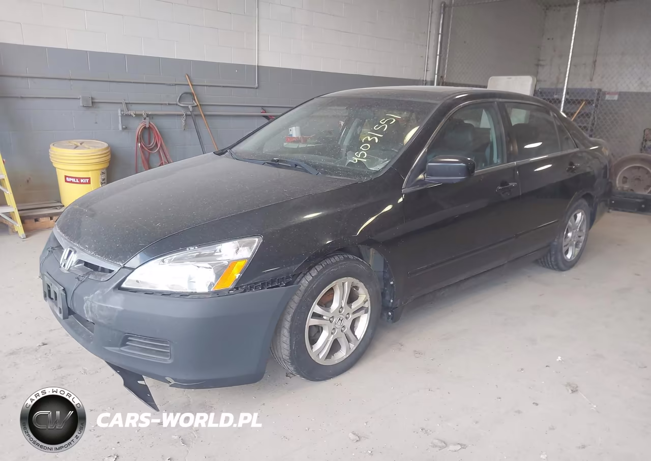 2007 Honda Accord 2.4 Ex VIN:1HGCM568X7A076715 - 2
