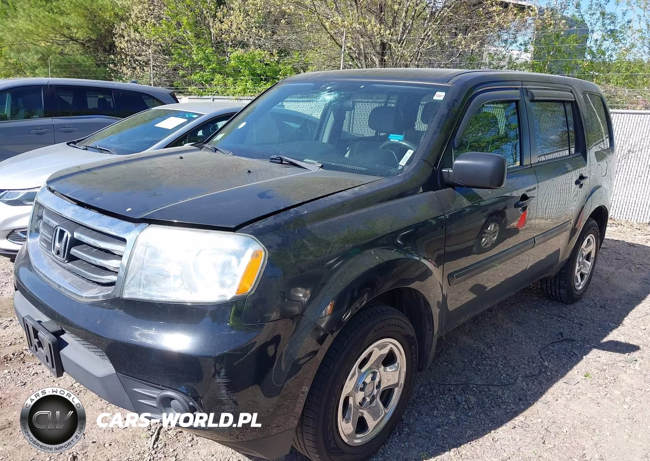 2013 Honda Pilot Lx VIN:5FNYF4H28DB071727 - 2