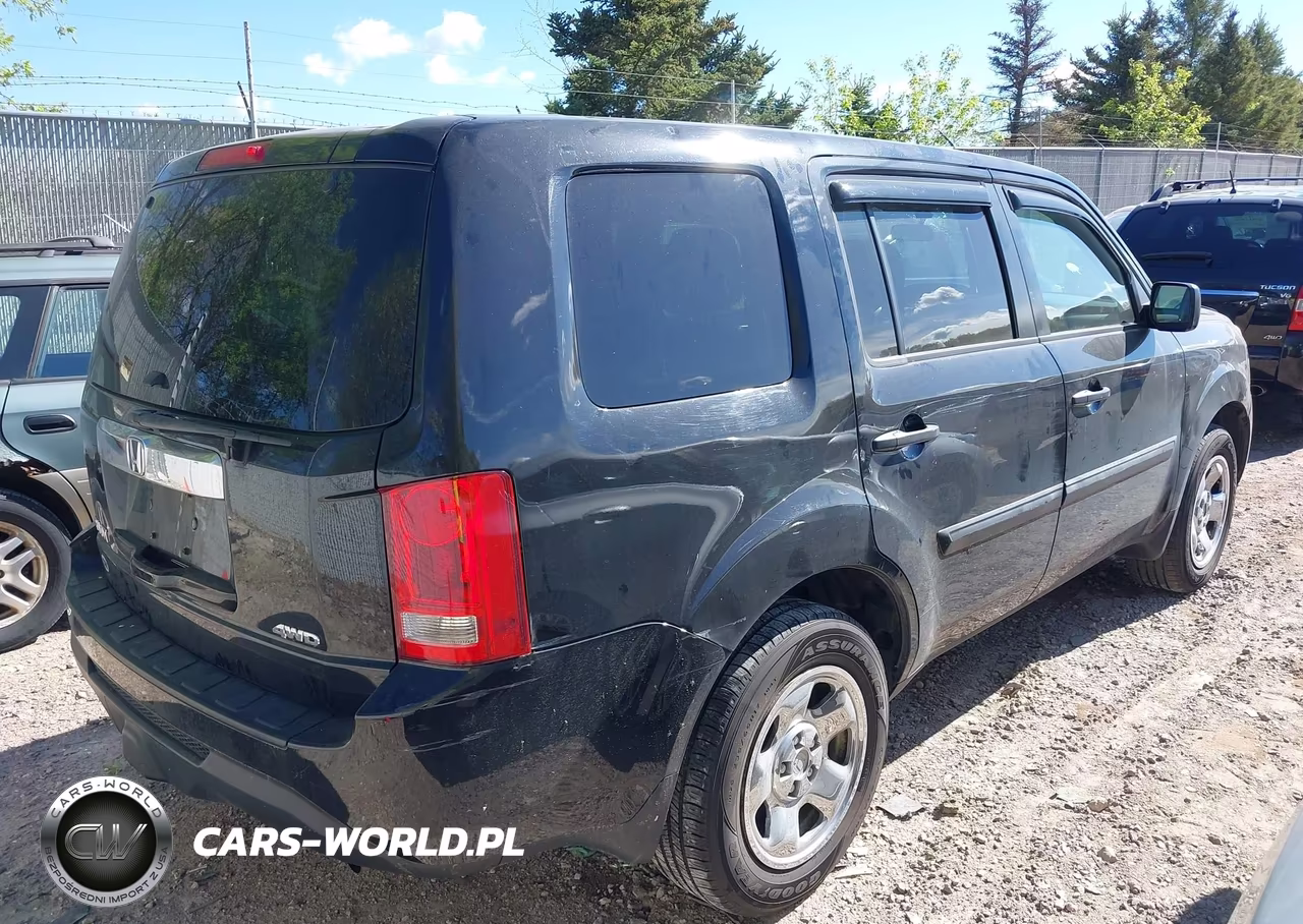 2013 Honda Pilot Lx VIN:5FNYF4H28DB071727 - 4
