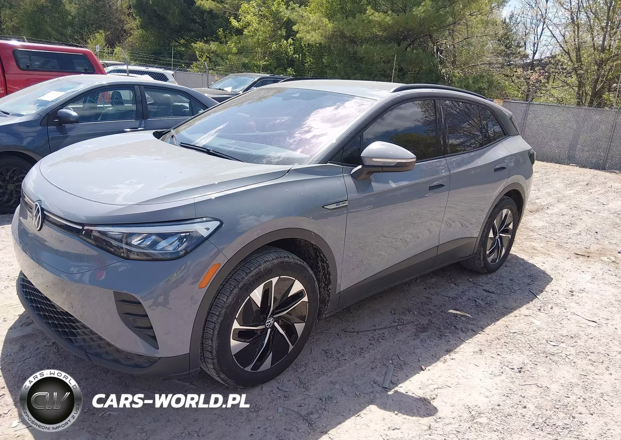 2021 Volkswagen Id.4 Awd Pro VIN:WVGJNPE27MP058334 - 2