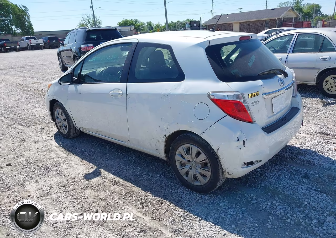 2014 Toyota Yaris Le (Tmc-Cbu Plant) VIN:JTDJTUD34ED584118 - 3