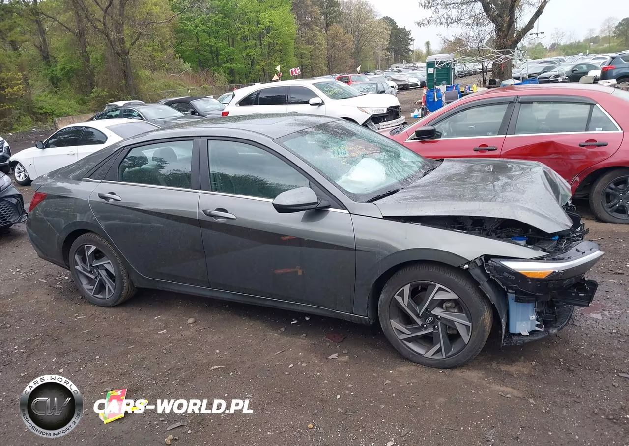 2024 Hyundai Elantra Sel VIN:KMHLS4DG8RU772933 - 13