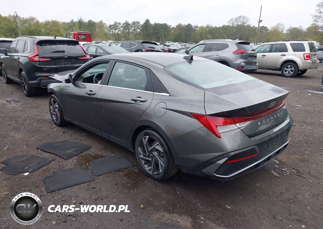 2024 Hyundai Elantra Sel VIN:KMHLS4DG8RU772933 - 3