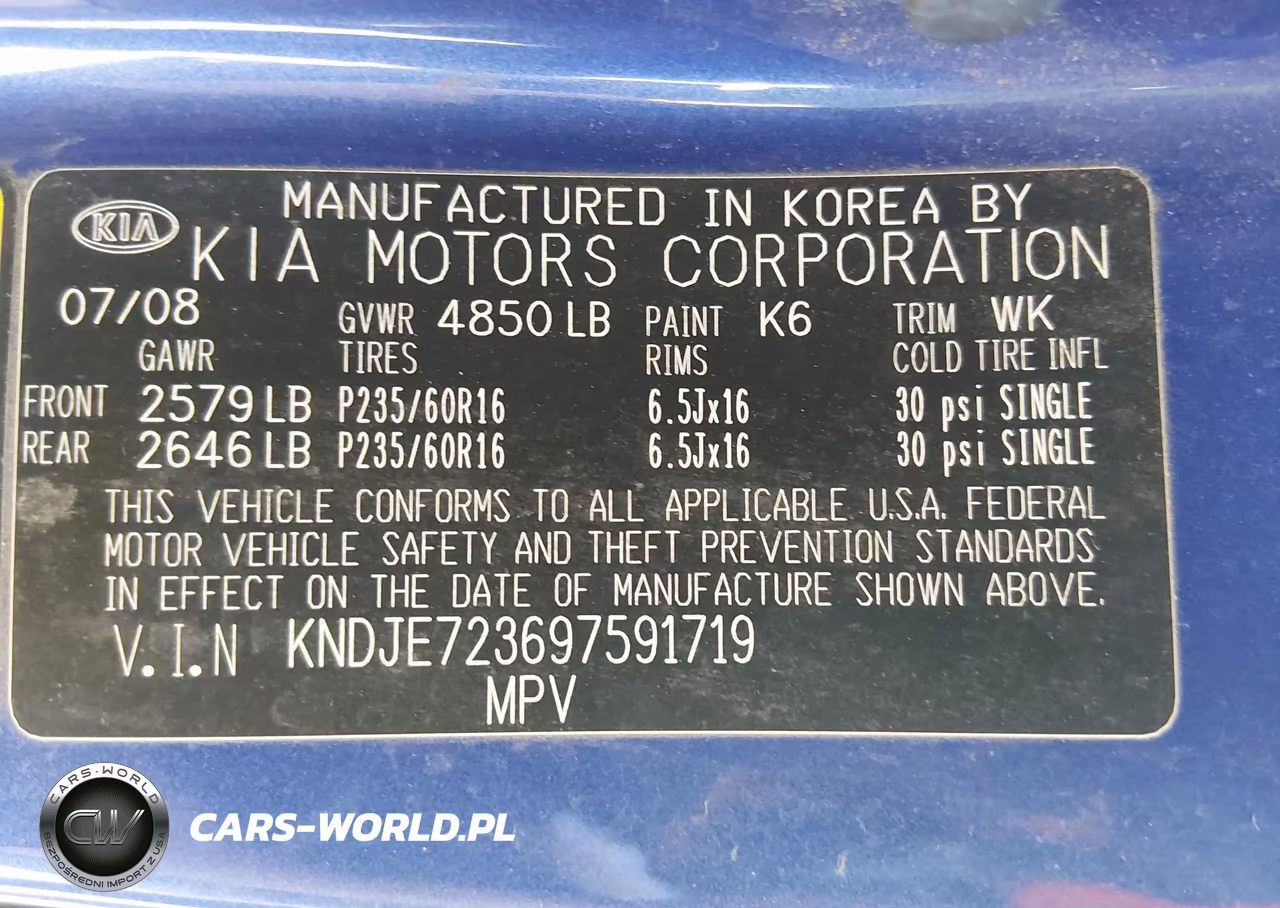 2009 Kia Sportage Lx V6 VIN:KNDJE723697591719 - 9